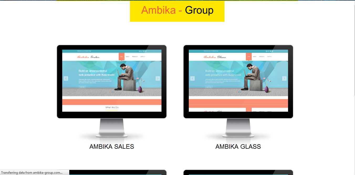 Ambika Group by Hidden Web Solutions