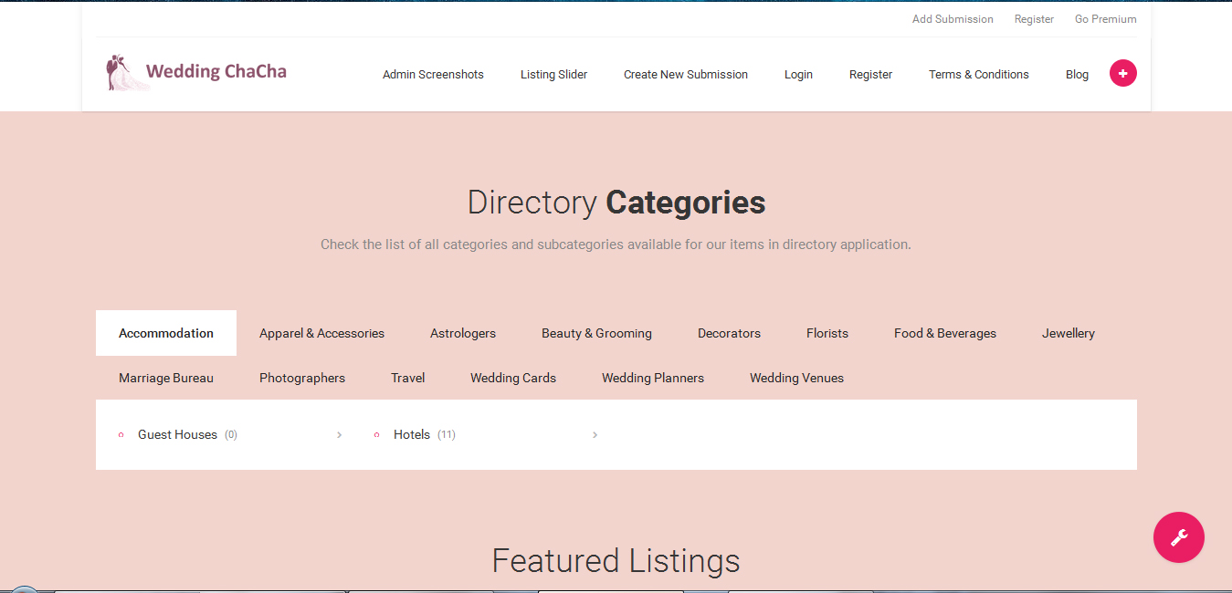 Wedding ChaCha by Hidden Web Solutions